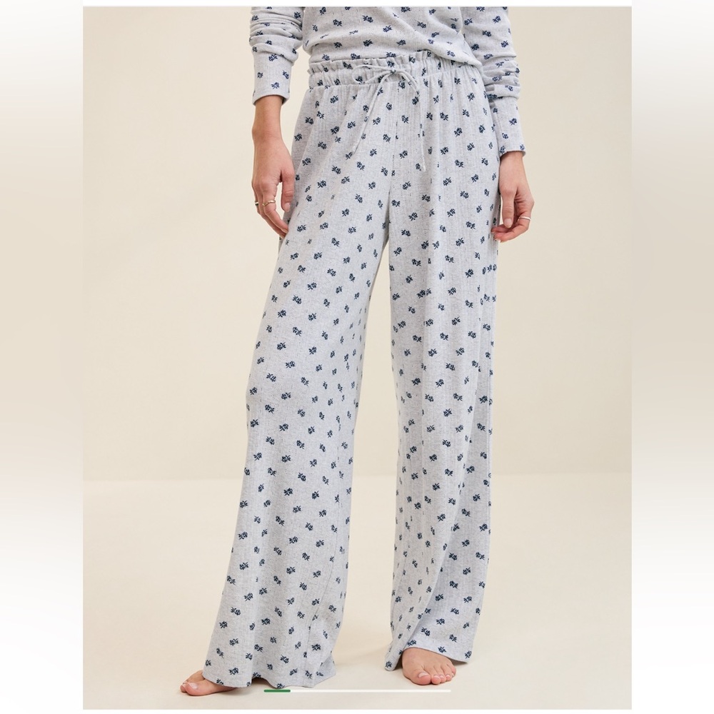 Aerie Aerie Off-Duty Pointelle Trouser PJ